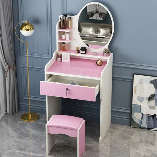 Dresser Mirrors Dressing Table Makeup Girls Vanity Classic Dressing Table Nordic Chest