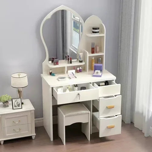 Dresser Mirrors Dressing Table Makeup Girls Vanity Classic Dressing Table Nordic Chest