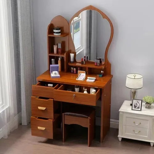 Dresser Mirrors Dressing Table Makeup Girls Vanity Classic Dressing Table Nordic Chest