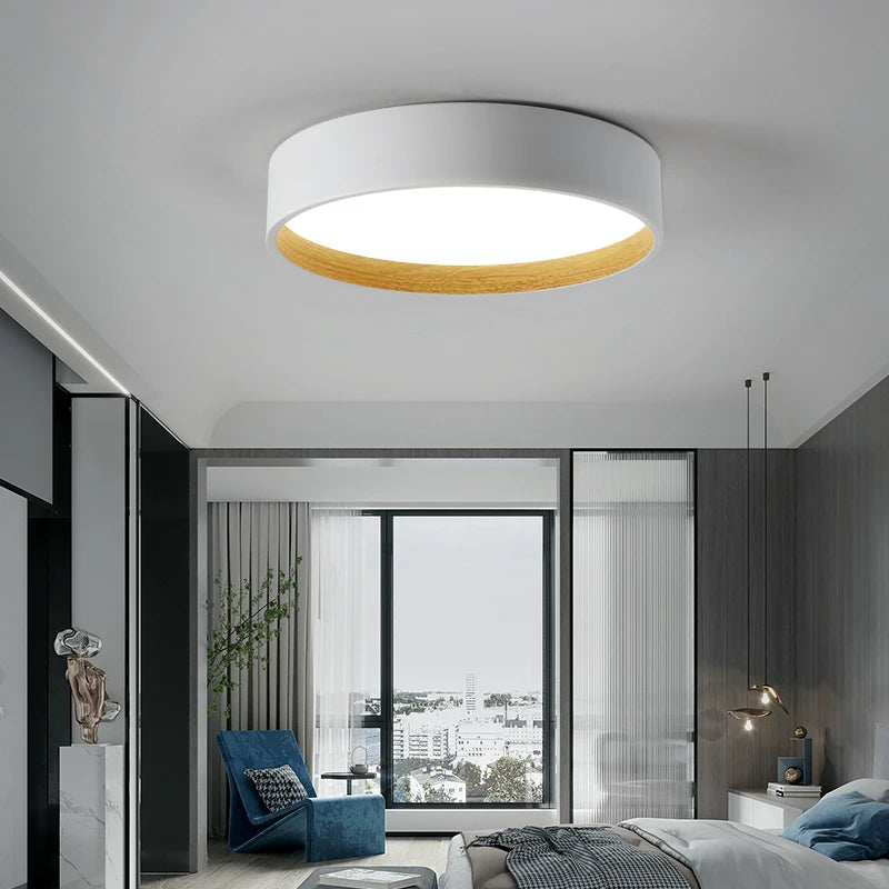 New Master Bedroom Simple Modern Room Ceiling Light Luxury Minimalist