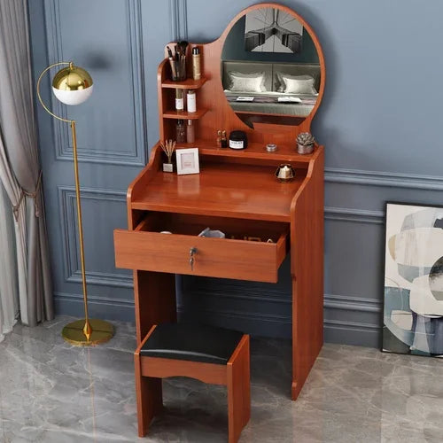 Dresser Mirrors Dressing Table Makeup Girls Vanity Classic Dressing Table Nordic Chest