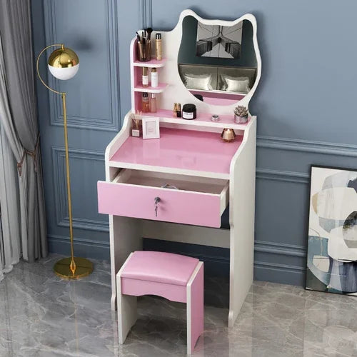 Dresser Mirrors Dressing Table Makeup Girls Vanity Classic Dressing Table Nordic Chest