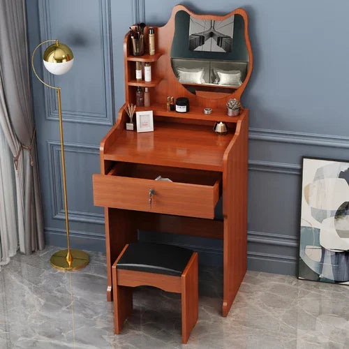 Dresser Mirrors Dressing Table Makeup Girls Vanity Classic Dressing Table Nordic Chest