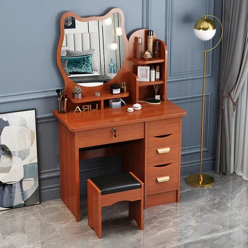 Dresser Mirrors Dressing Table Makeup Girls Vanity Classic Dressing Table Nordic Chest